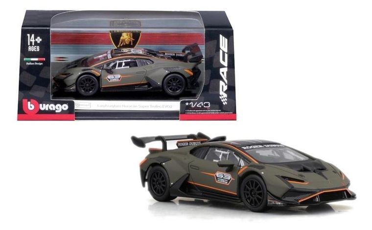 Bburago, Lamborghini Huracan Super Trofeo Evo2, pojazd