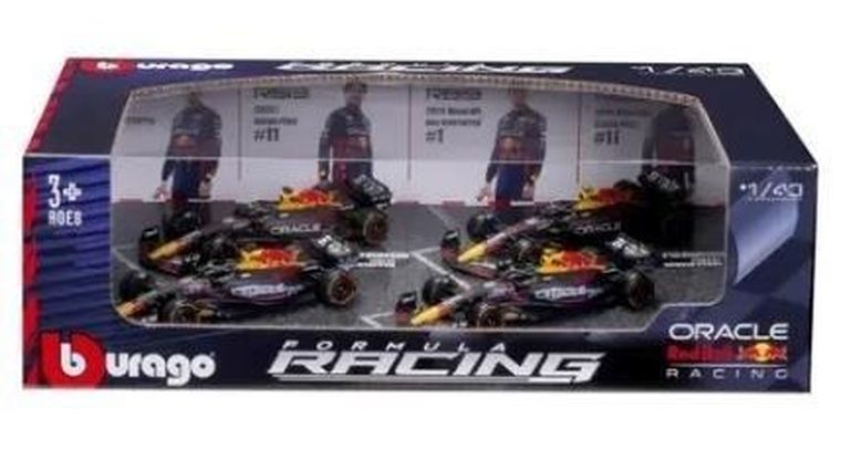Bburago, Red Bull Racing, model, 1:43, 4 szt.