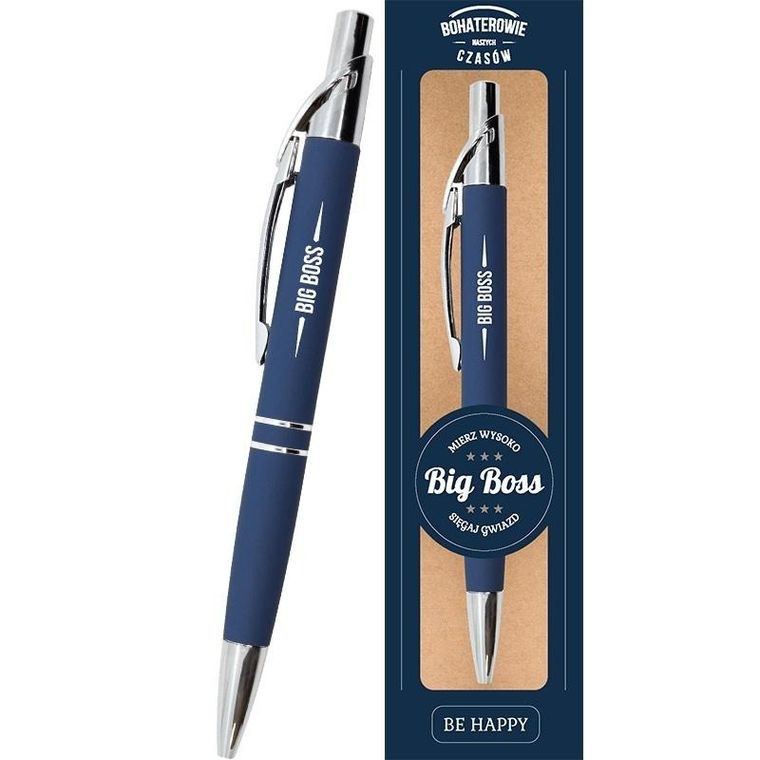 Be Happy, długopis prezentowy, Big Boss