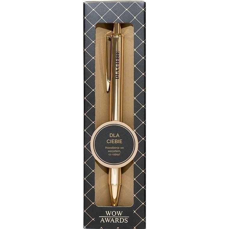 Be Happy, długopis z grawerem, Dla Ciebie