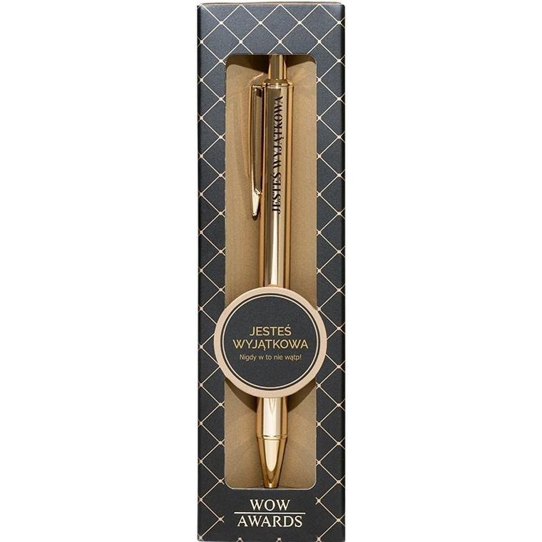 Be Happy, długopis z grawerem, Jesteś Wyjątkowa