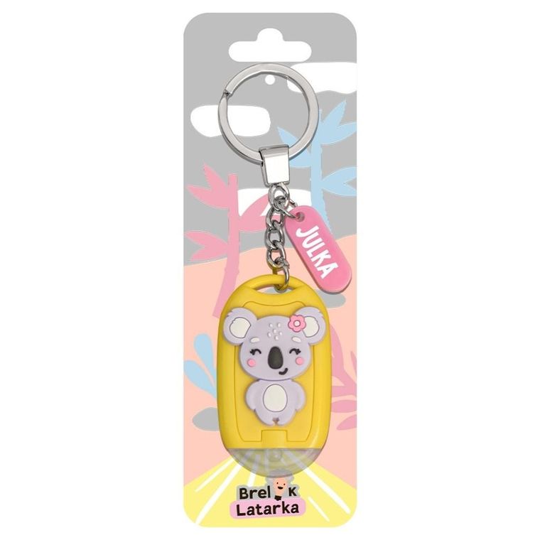 Be-Happy Gifts, brelok 3D z latarką, Julka