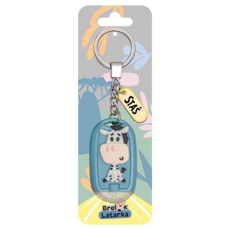 Be-Happy Gifts, brelok 3D z latarką, Staś