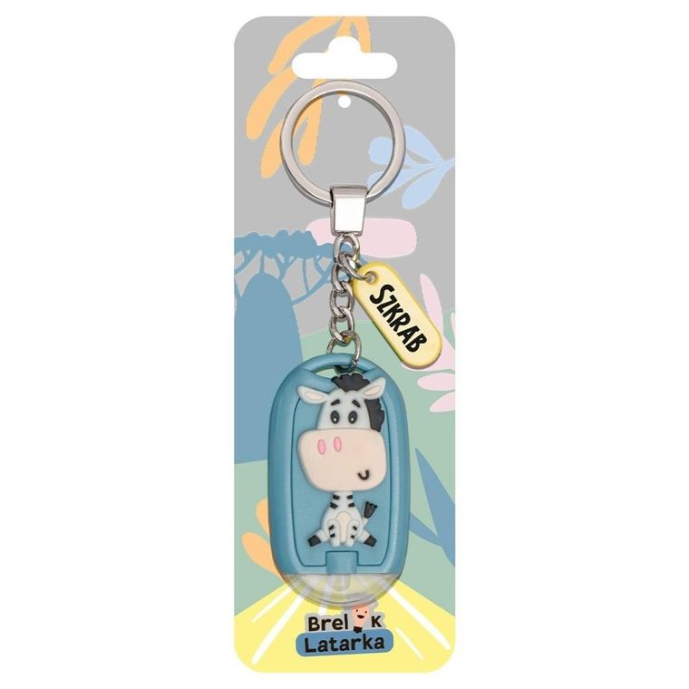 Be-Happy Gifts, brelok 3D z latarką, Szkrab