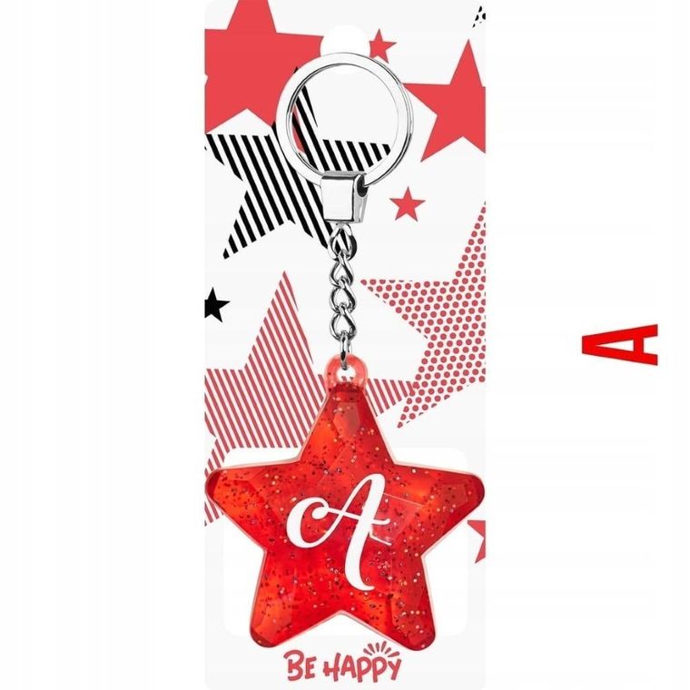 Be-Happy Gifts, brelok gwiazdka, A