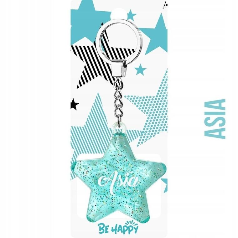 Be-Happy Gifts, brelok gwiazdka, Asia
