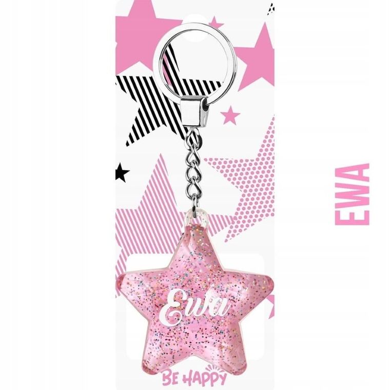 Be-Happy Gifts, brelok gwiazdka, Ewa