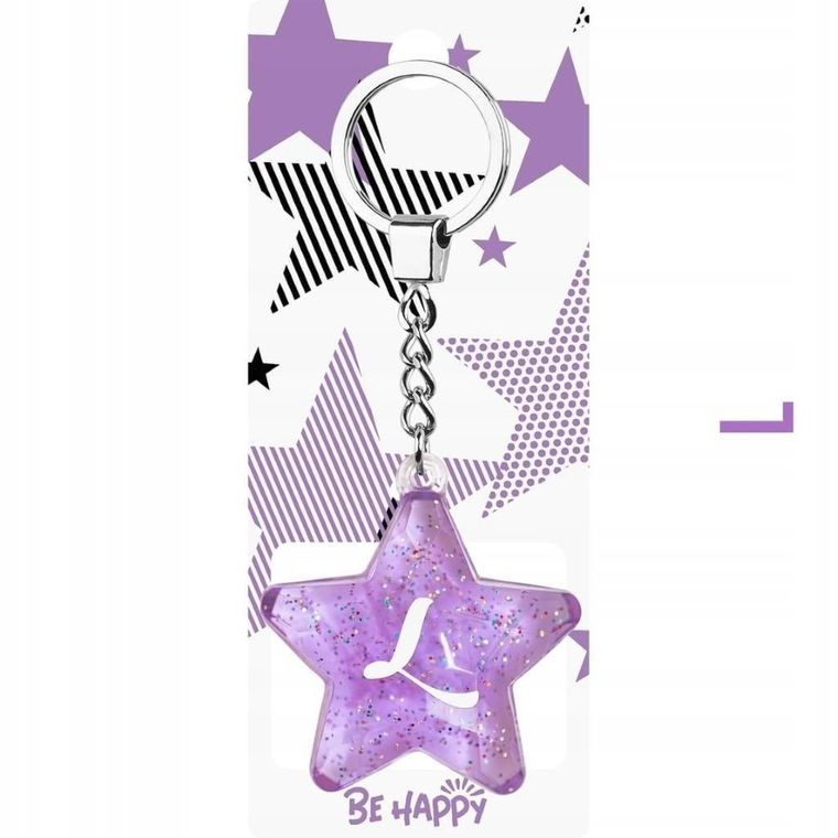 Be-Happy Gifts, brelok gwiazdka, L