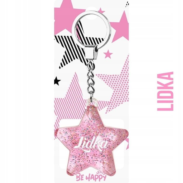 Be-Happy Gifts, brelok gwiazdka, Lidka