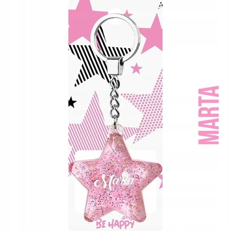Be-Happy Gifts, brelok gwiazdka, Marta