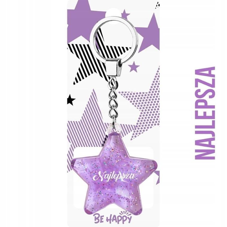 Be-Happy Gifts, brelok gwiazdka, Najlepsza
