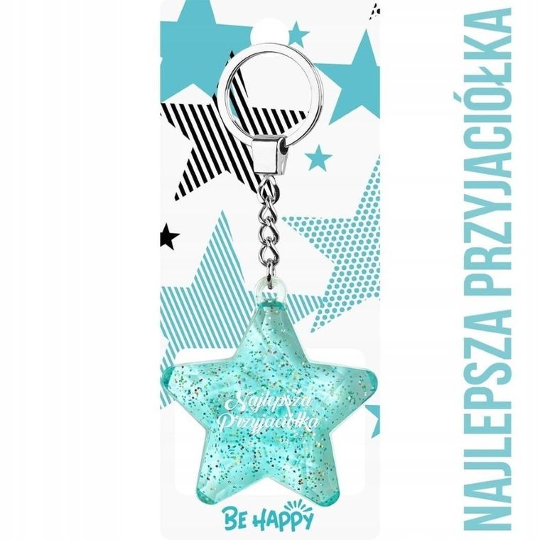 Be-Happy Gifts, brelok gwiazdka, Najlepsza Przyjaciółka