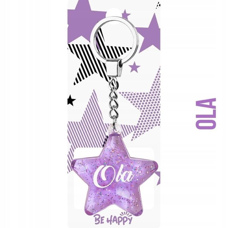 Be-Happy Gifts, brelok gwiazdka, Ola