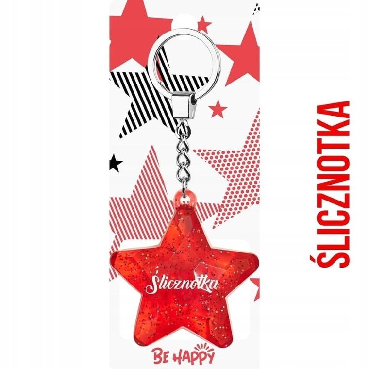 Be-Happy Gifts, brelok gwiazdka, Ślicznotka