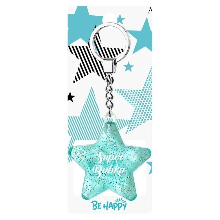 Be-Happy Gifts, brelok gwiazdka, Super Babka