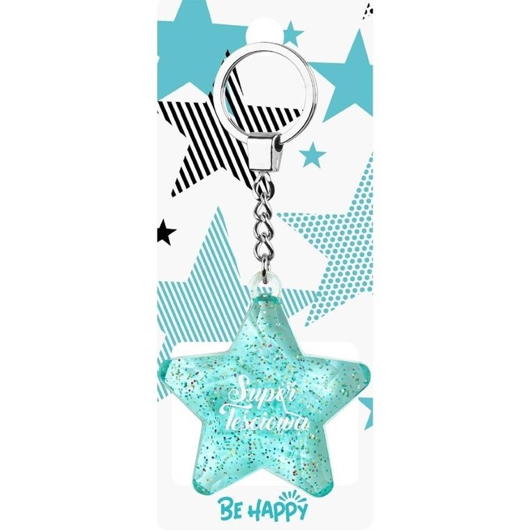 Be-Happy Gifts, brelok gwiazdka, Super Teściowa
