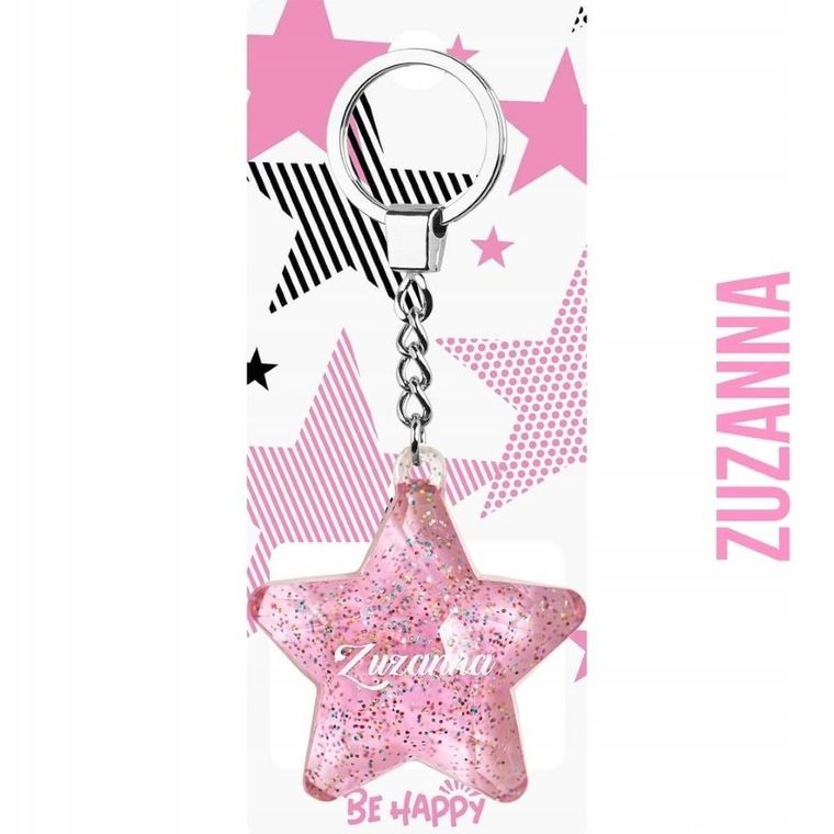 Be-Happy Gifts, brelok gwiazdka, Zuzanna