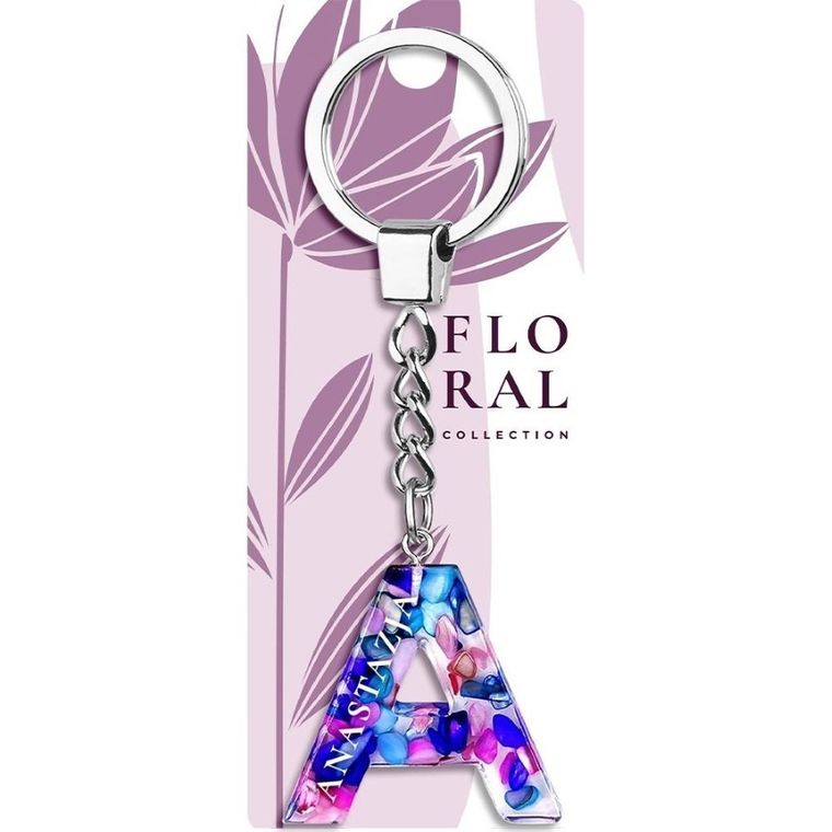 Be-Happy Gifts, brelok literka, Anastazja