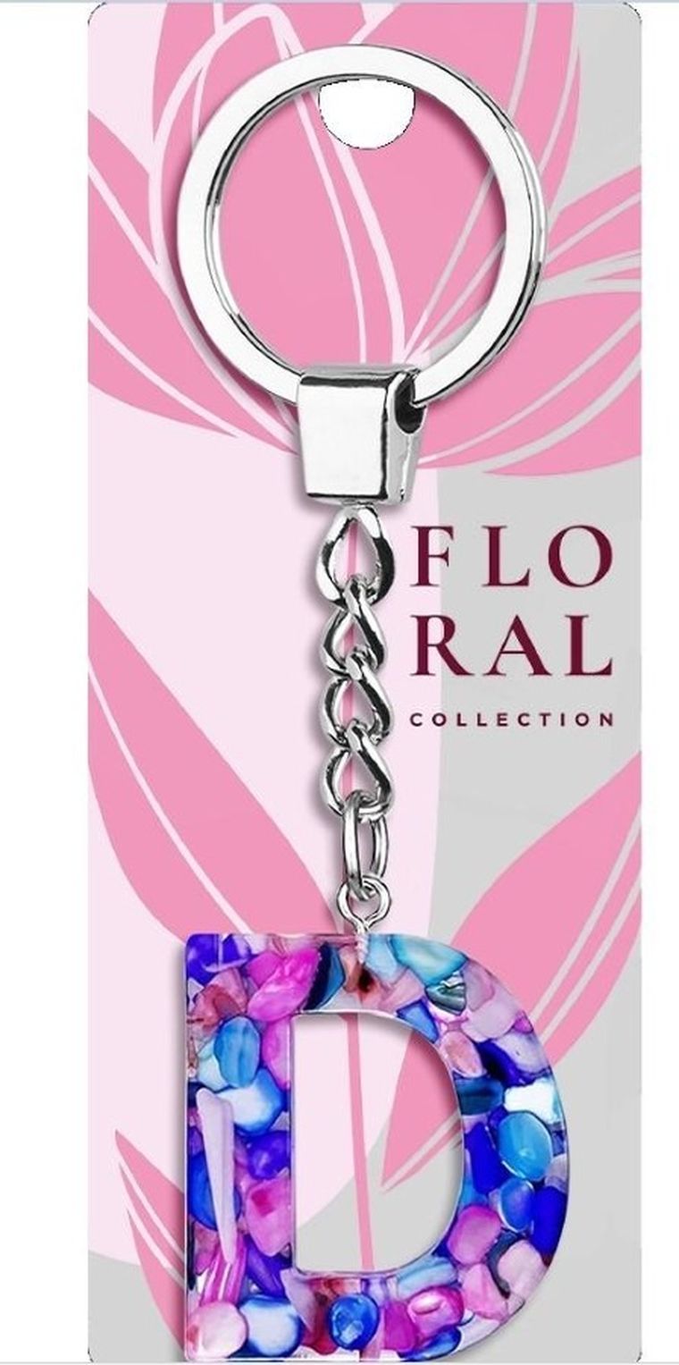 Be-Happy Gifts, brelok literka, D