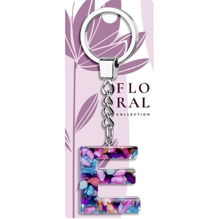 Be-Happy Gifts, brelok literka, E