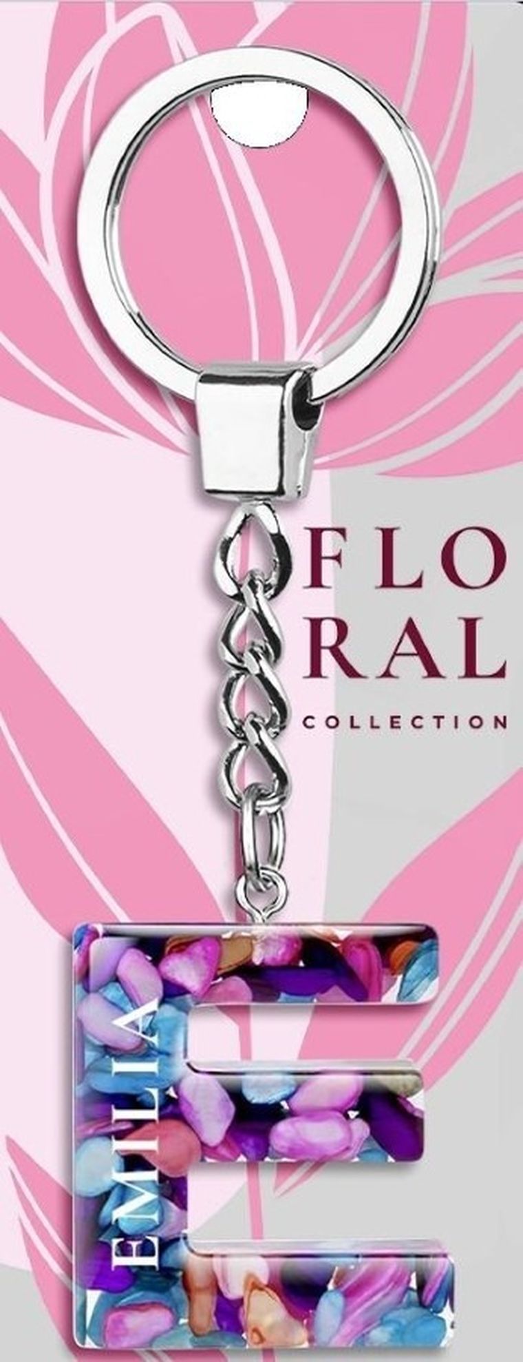 Be-Happy Gifts, brelok literka, Emilia