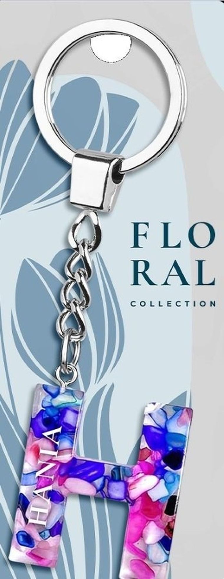 Be-Happy Gifts, brelok literka, Hania