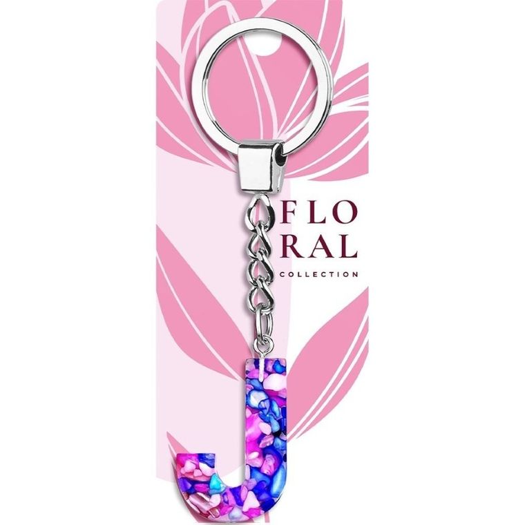 Be-Happy Gifts, brelok literka, J