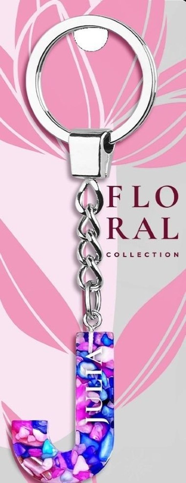 Be-Happy Gifts, brelok literka, Julia