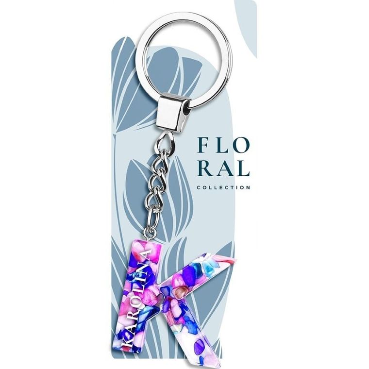 Be-Happy Gifts, brelok literka, Karolina