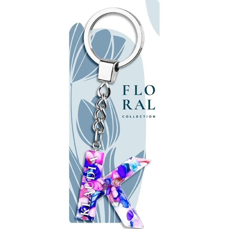 Be-Happy Gifts, brelok literka, Klaudia