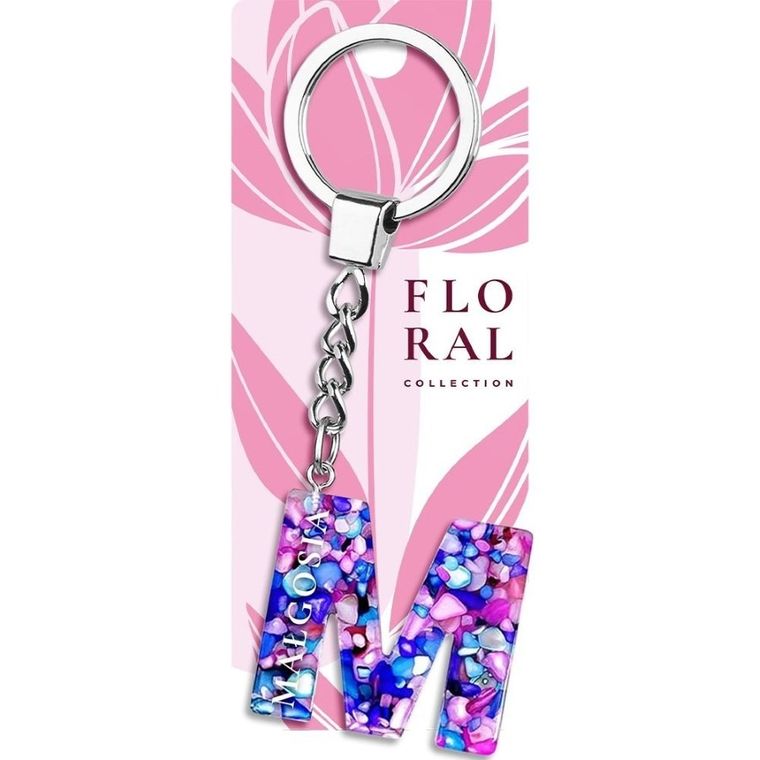 Be-Happy Gifts, brelok literka, Małgosia