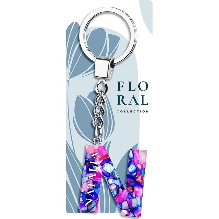 Be-Happy Gifts, brelok literka, Natalia