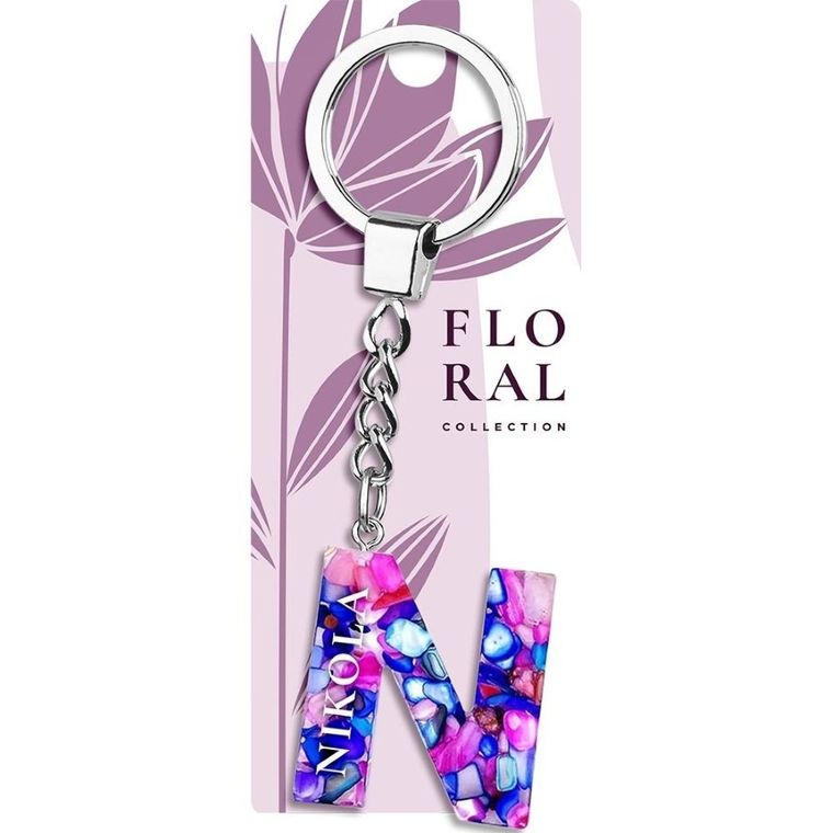 Be-Happy Gifts, brelok literka, Nikola