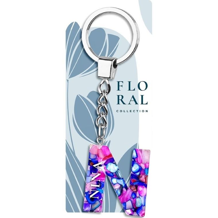 Be-Happy Gifts, brelok literka, Nina