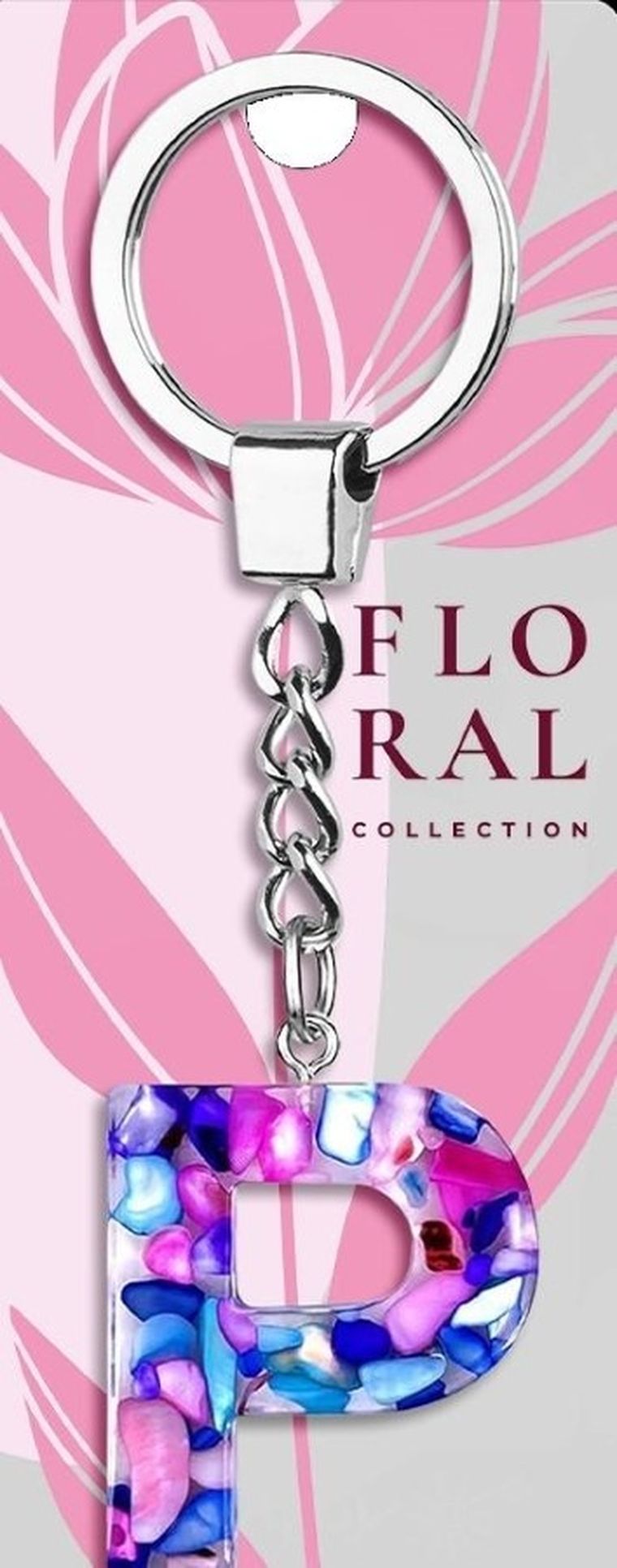 Be-Happy Gifts, brelok literka, P