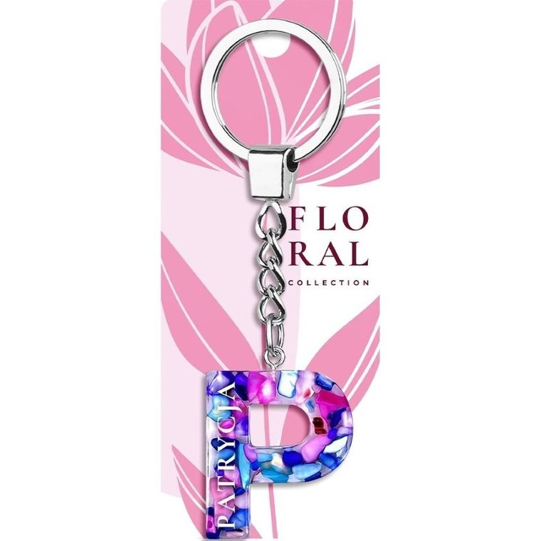 Be-Happy Gifts, brelok literka, Patrycja