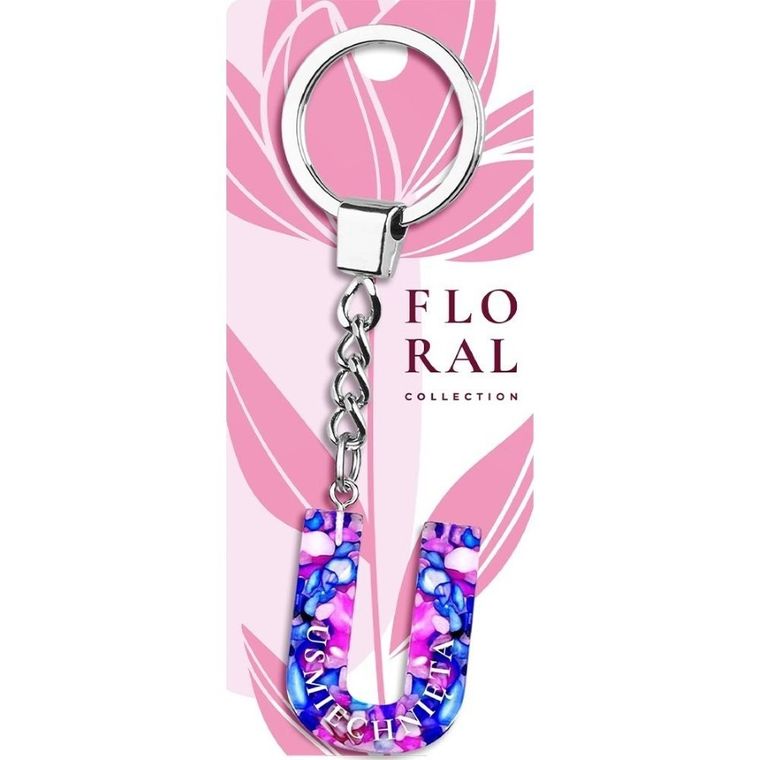 Be-Happy Gifts, brelok literka, Uśmiechnięta