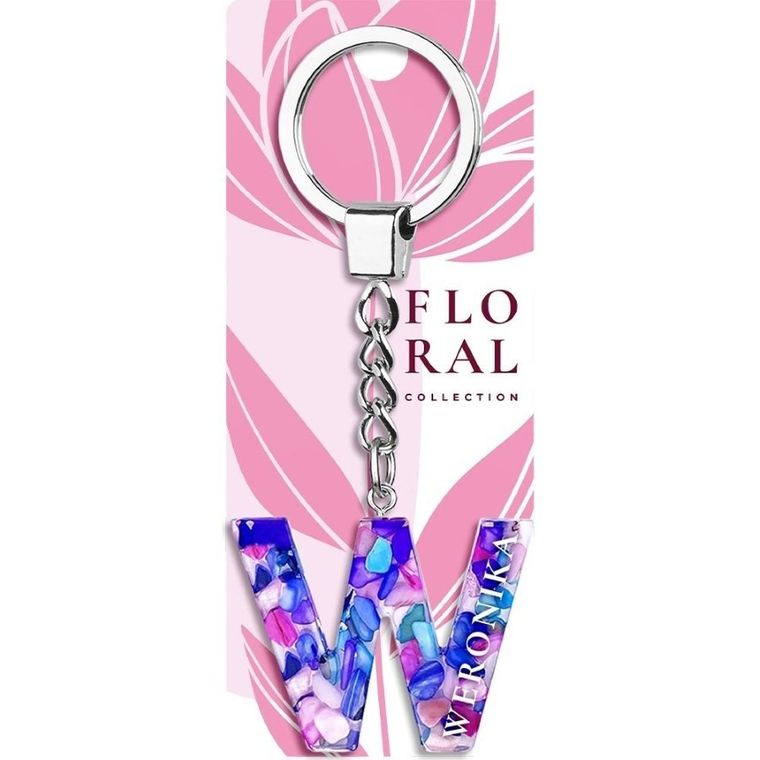 Be-Happy Gifts, brelok literka, Weronika