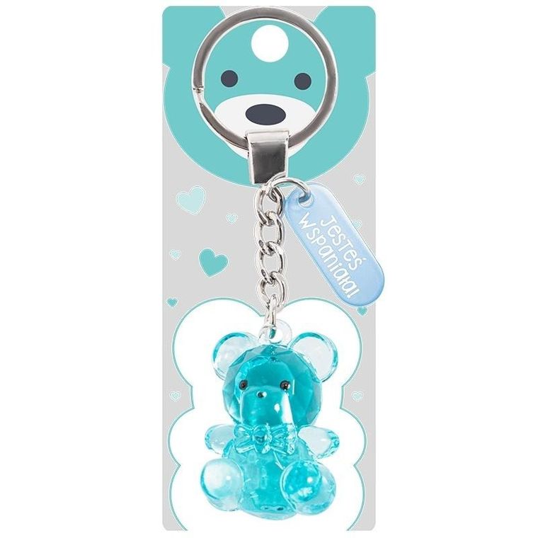 Be Happy Gifts, brelok, miś, Jesteś Wspaniała!