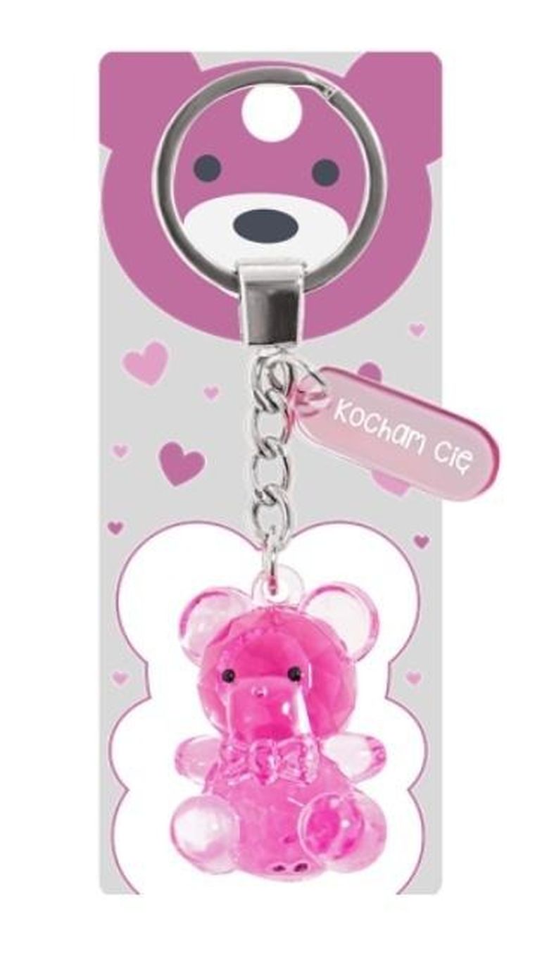 Be Happy Gifts, brelok, miś, Kocham Cię