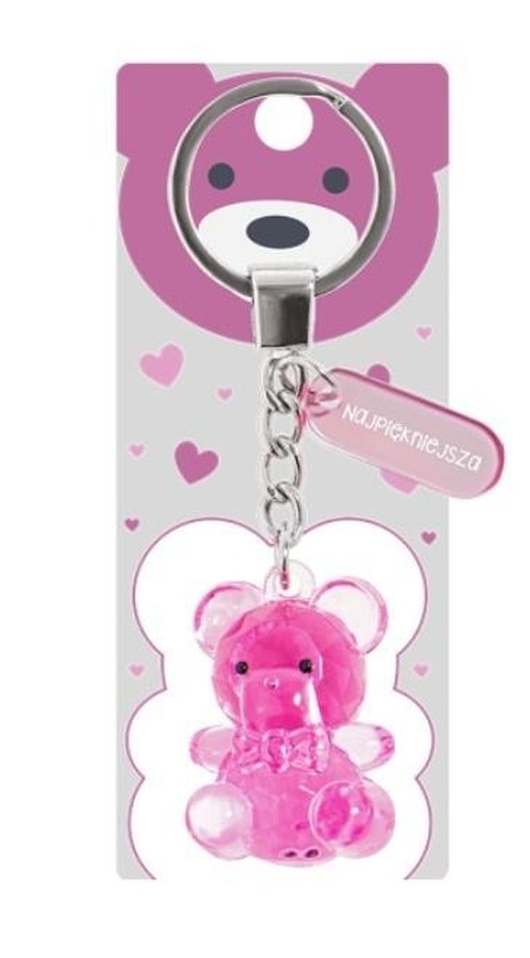 Be Happy Gifts, brelok, miś, najpiękniejsza
