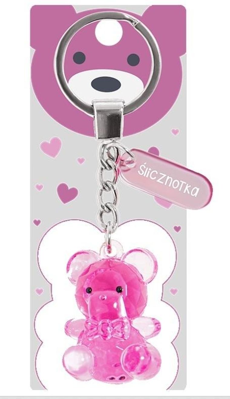 Be-Happy Gifts, brelok miś, Ślicznotka