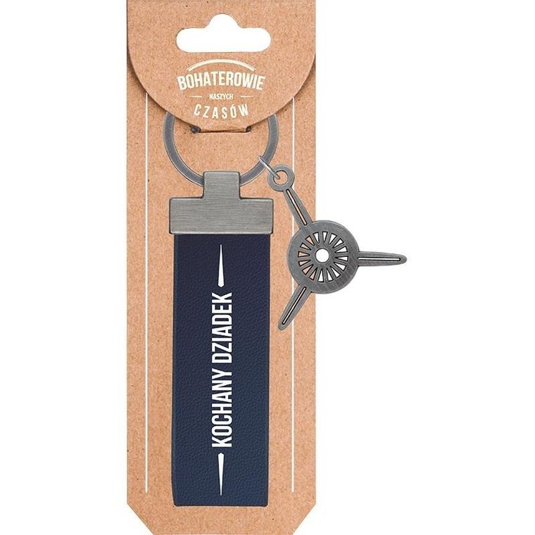 Be-Happy Gifts, brelok na prezent, Kochany Dziadek