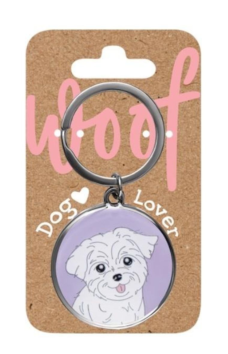 Be Happy Gifts, brelok, pies, maltańczyk