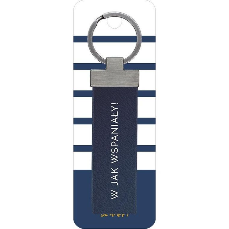 Be-Happy Gifts, brelok prezentowy W jak Wspaniały!