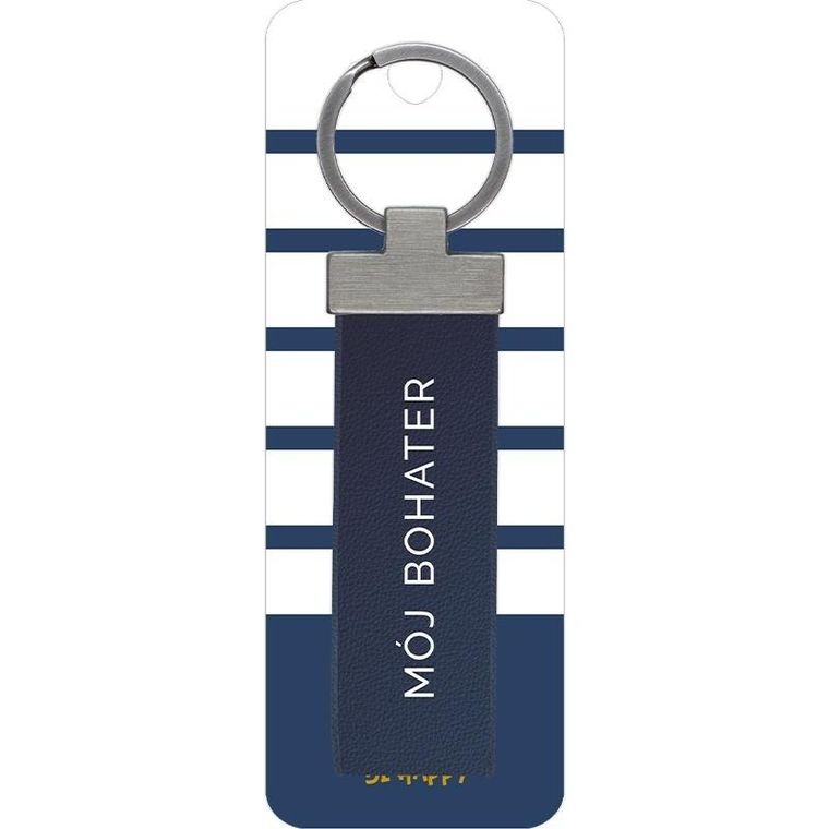 Be-Happy Gifts, brelok prezentowy z napisem Mój Bohater