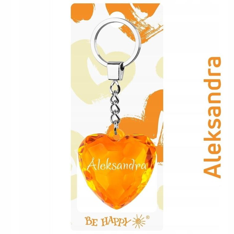 Be-Happy Gifts, brelok serce Aleksandra