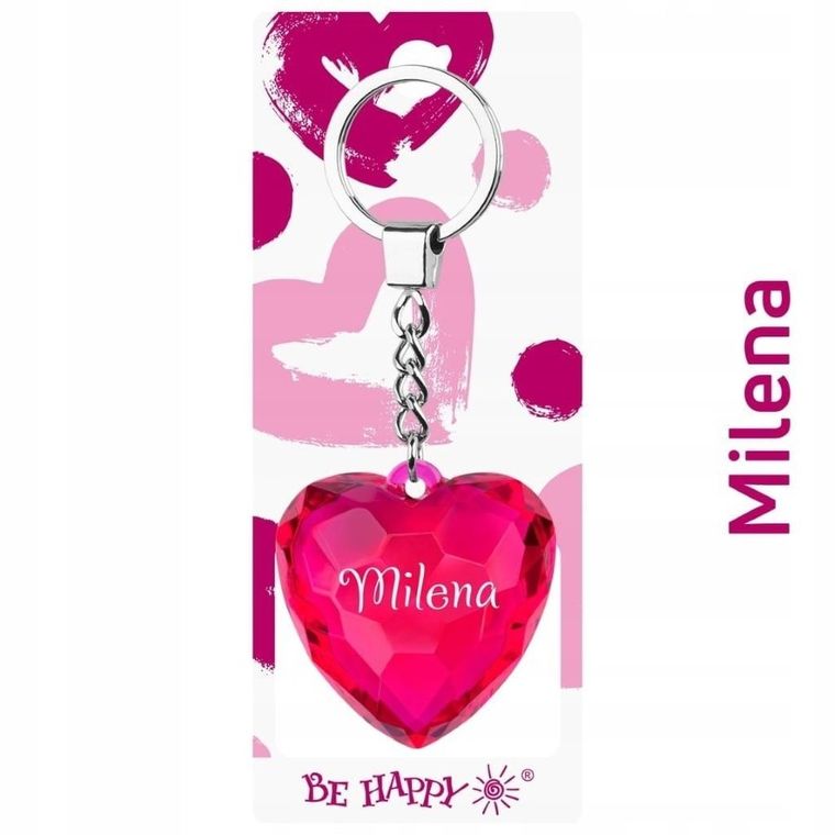 Be-Happy Gifts, brelok serce, Milena