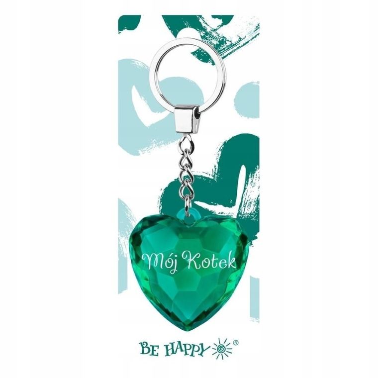 Be-Happy Gifts, brelok serce, Mój Kotek