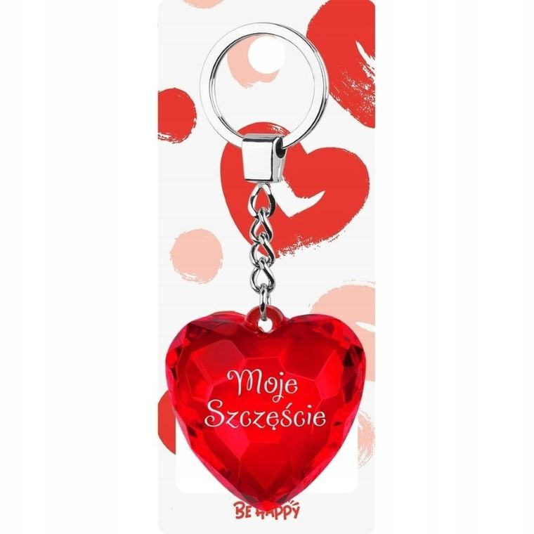 Be-Happy Gifts, brelok serce, Moje Szczęście